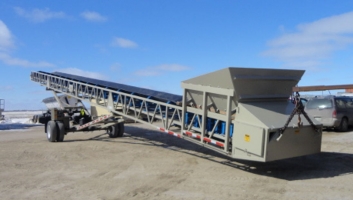 4875 Radial Stacking Conveyor